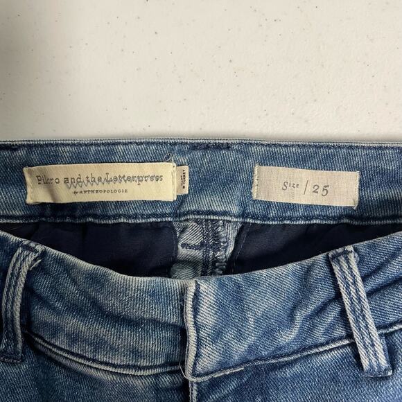 Pilcro And The Letterpress Jeans Size 25 - Picture 3 of 6